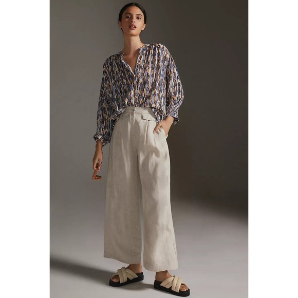 NWT Anthropologie The Sidney Batwing Blouse S - Picture 4 of 4